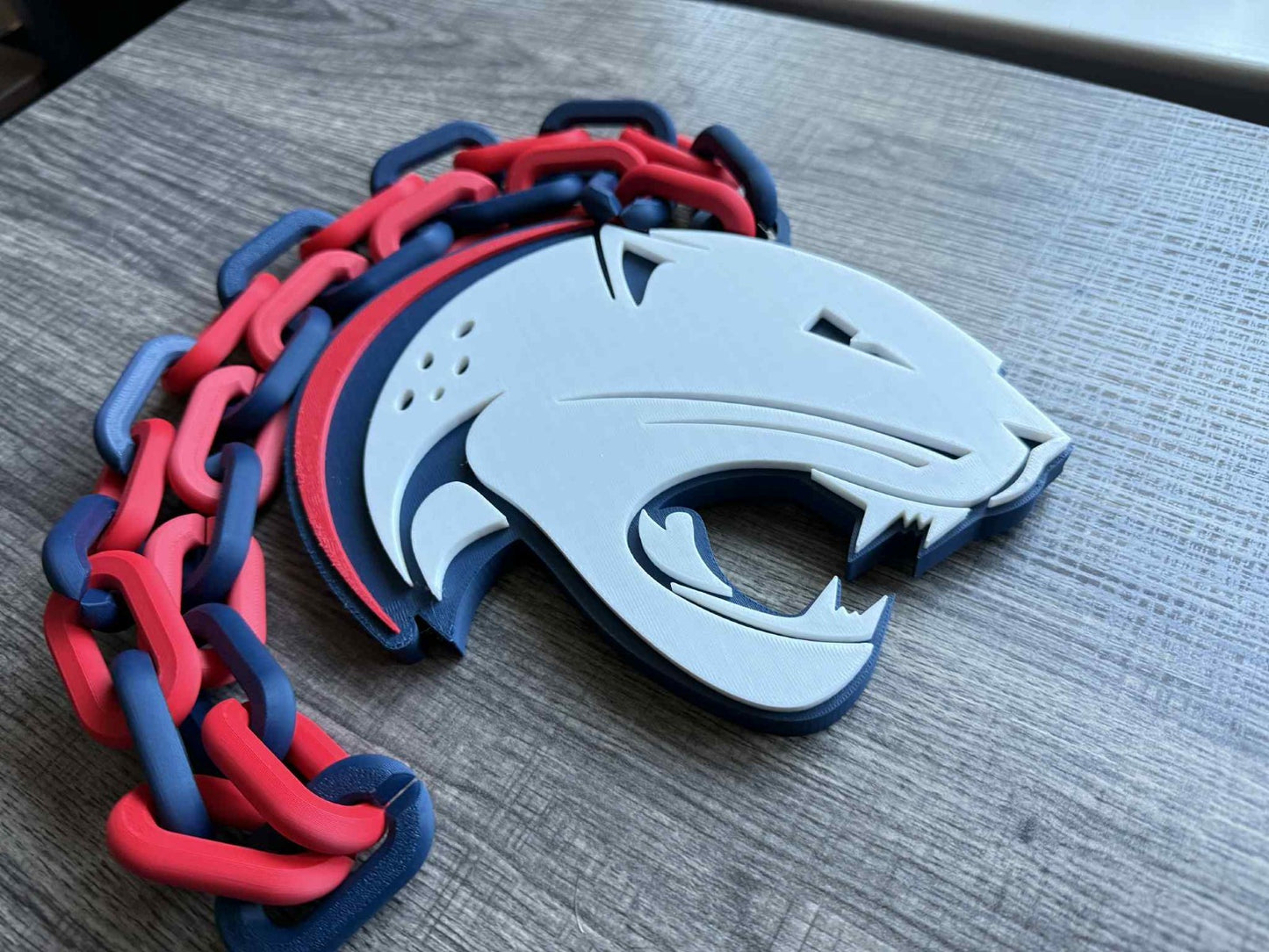 South Alabama Jaguars Logo Oversized Necklace, Hype Chain