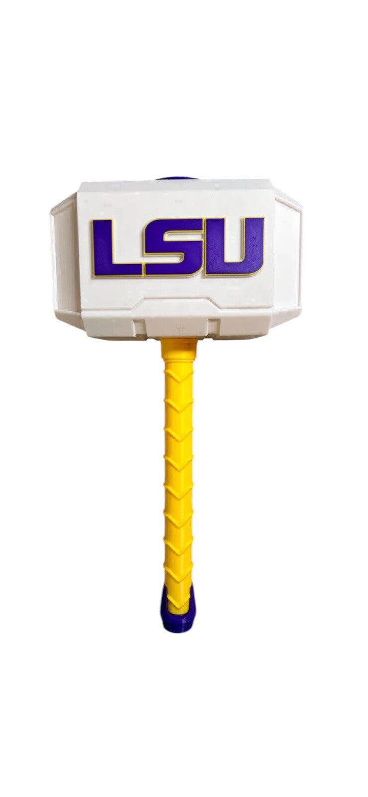 LSU Tigers NCAA Mjolnir Thor Hammer. 3D Printed Fan Art