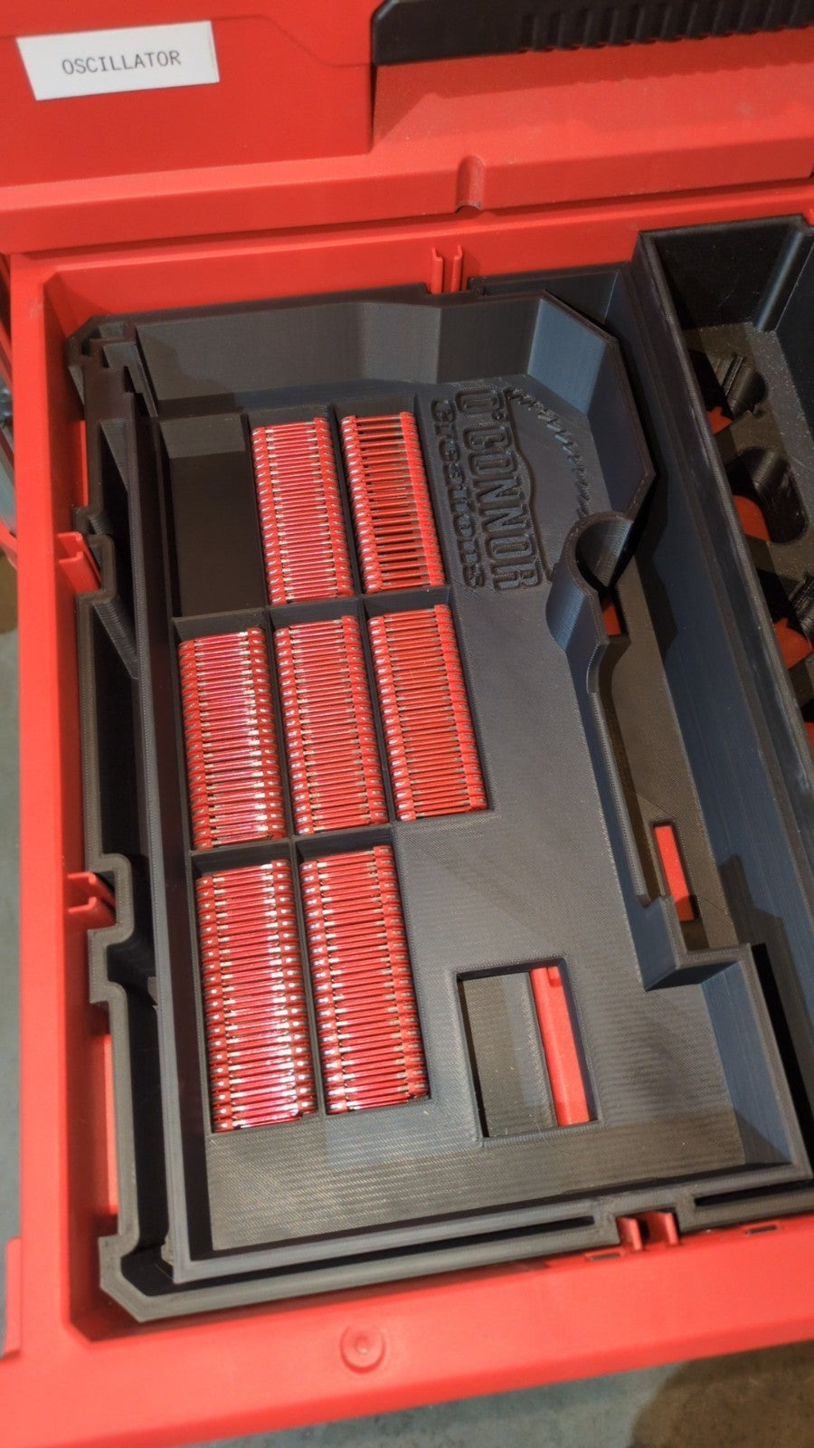 Fits Milwaukee M12 2448-20 Cable Stapler PACKOUT Drawer Insert (Insert Only)
