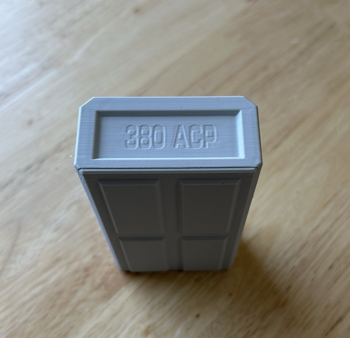 380 ACP Stackable Ammo Box Capacity Of 50 Made In USA