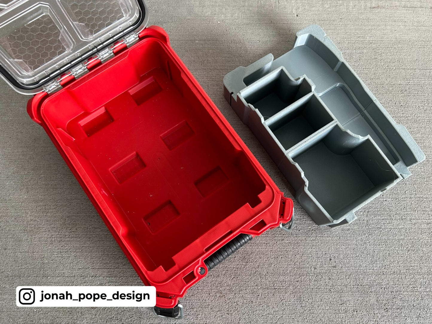 Milwaukee Packout Insert for M12 Nibbler  | Jonah Pope Design (Insert-only)