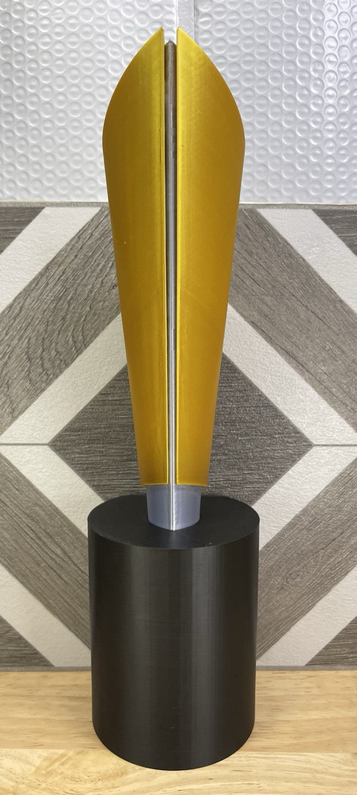 Miami Hurricanes 2025 Season 14-in Cfp National Championship Trophy 3-D Printed