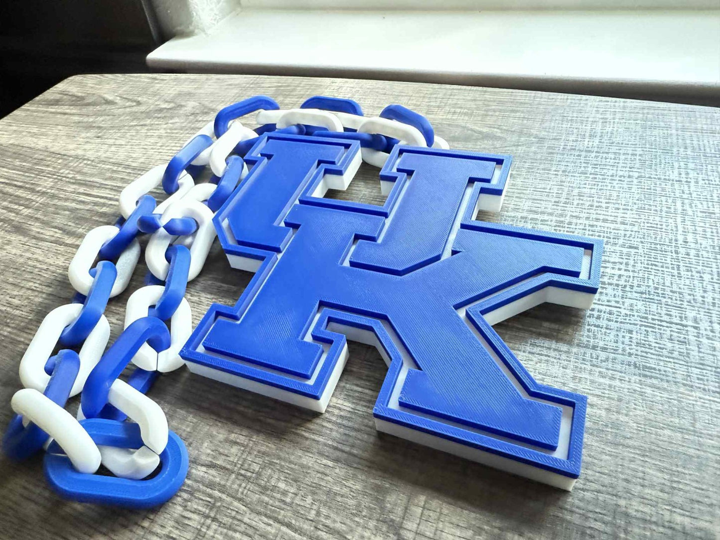 Kentucky Wildcats Logo Oversized Necklace, Hype Chain [Made To Order]