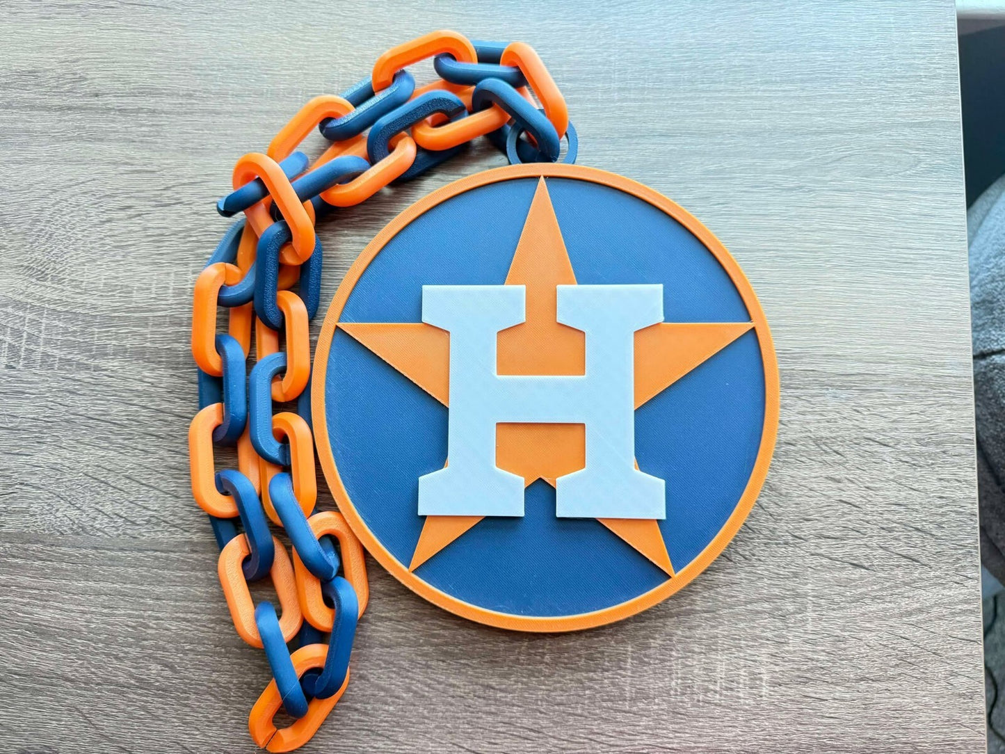 Houston Astros Oversized Necklace, Pendant