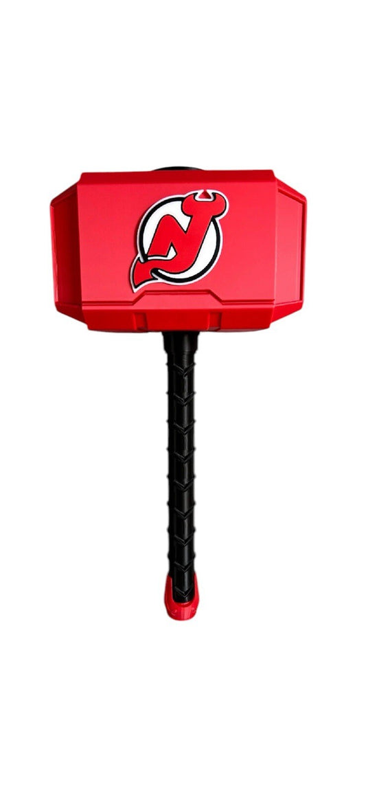 New Jersey Devils NHL Mjolnir Thor's Hammer. Life Size  3D Printed Fan Art