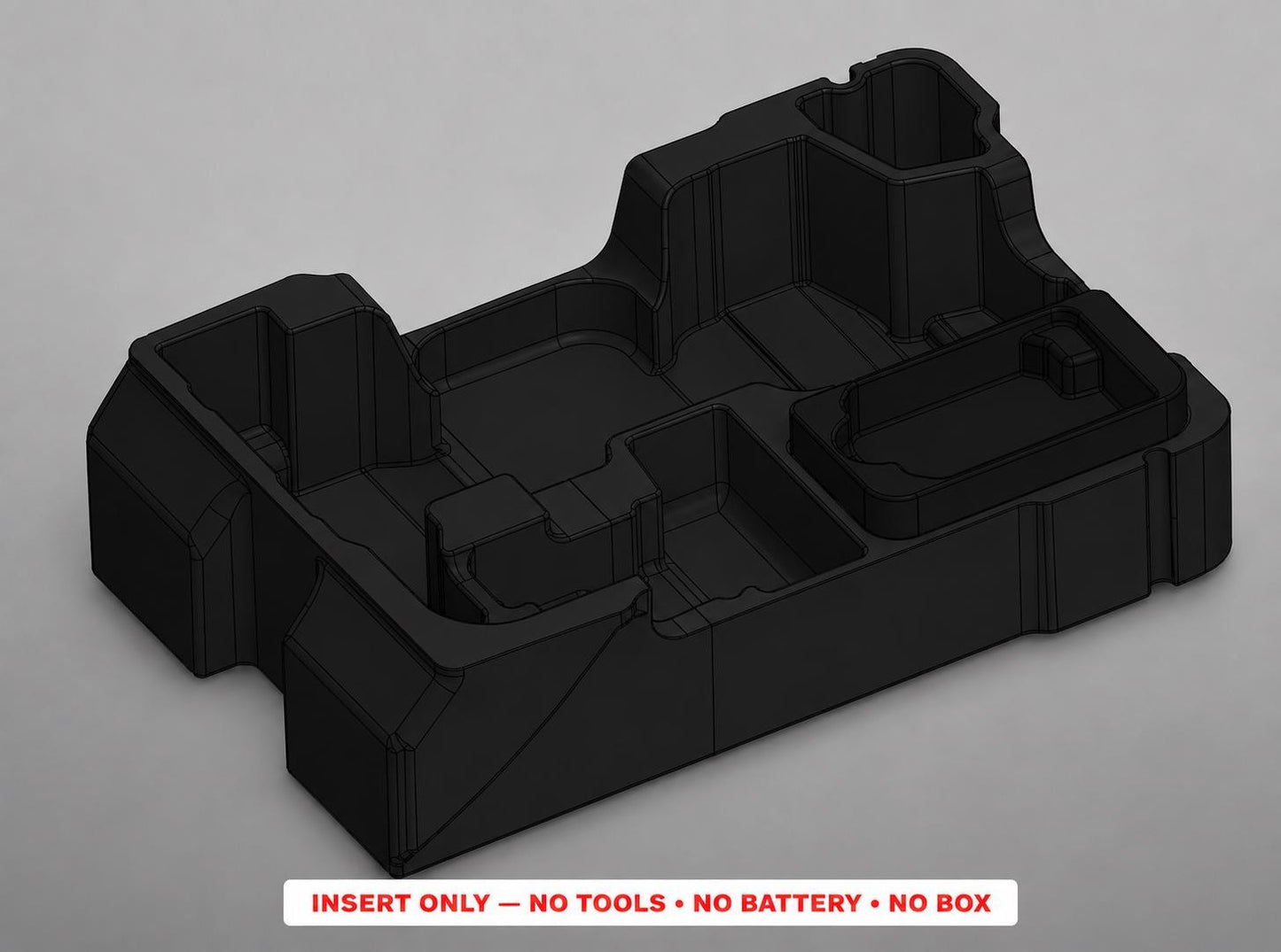 Milwaukee Packout Insert for M12 Cordless Rivet Tool | 3D Printed Organizer