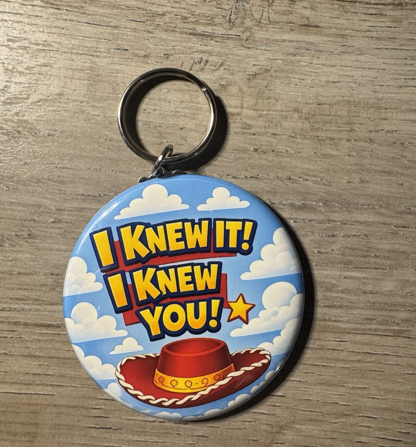 Toy Story Inspired Keychain