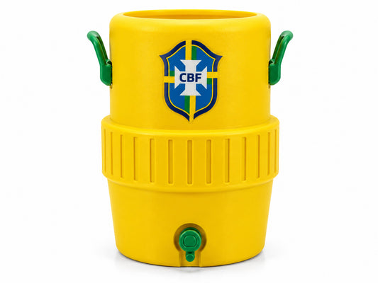 BRAZIL World Cup 12 oz Can Koozie 3D Printed Can Cooler Beer Soda Holder