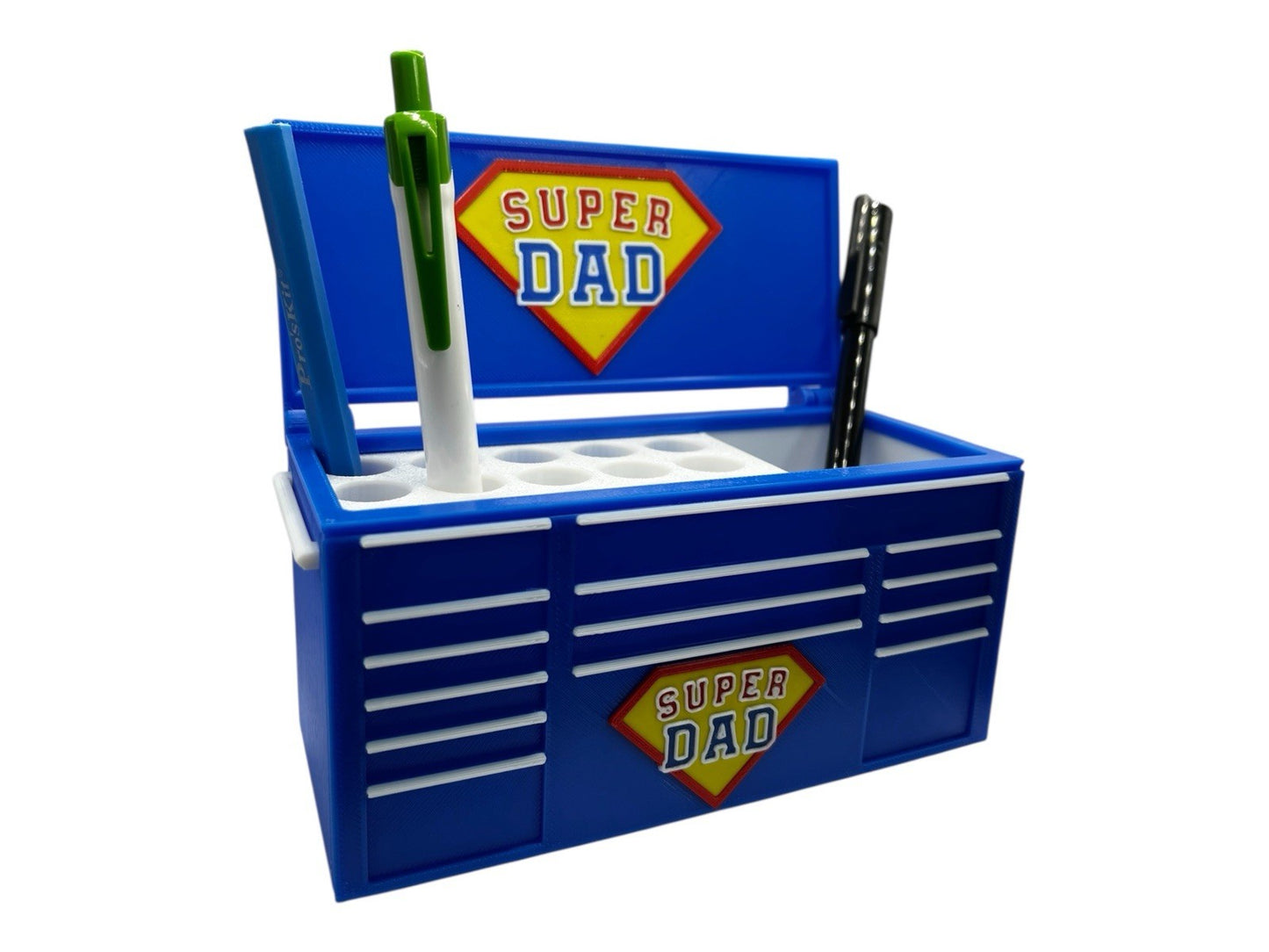 Super Dad Pen Holder/ Fathers Day Gift.