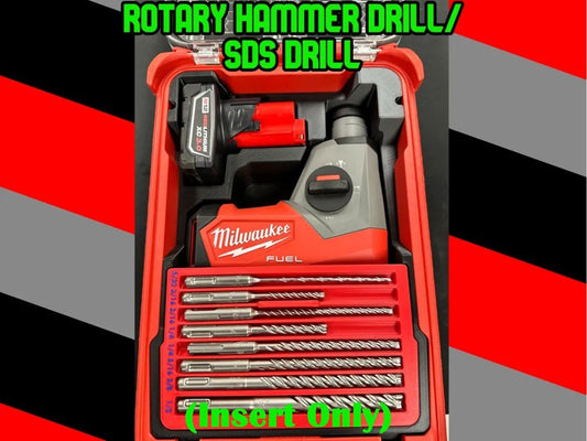 Milwaukee M12 FUEL 5/8 in SDS-Plus Rotary Hammer Drill PACKOUT Insert Only