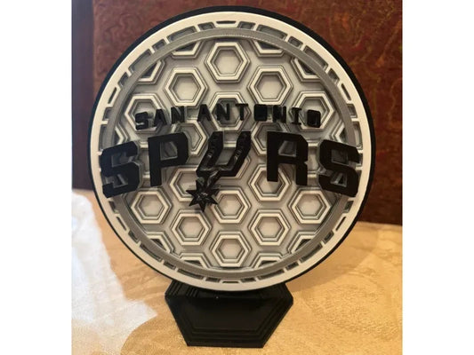 San Antonio Spurs Wall Art Or Display 3D printed Dimensional Mosaic