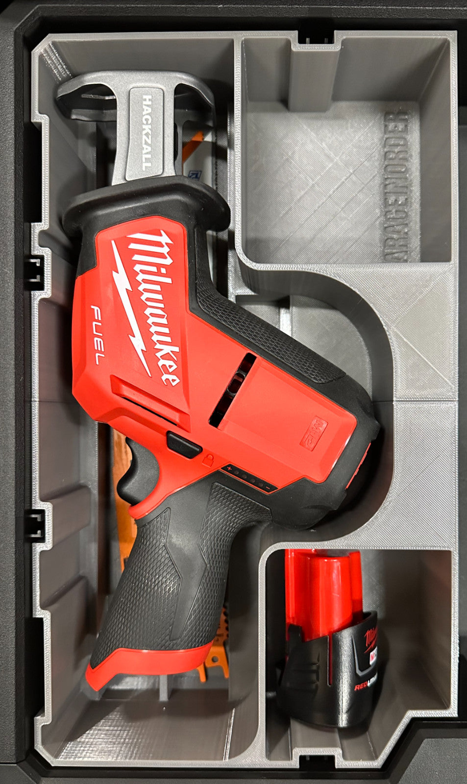 Milwaukee M12 Hackzal Insert for Toughbuilt Stacktech Drawer (Insert Only)