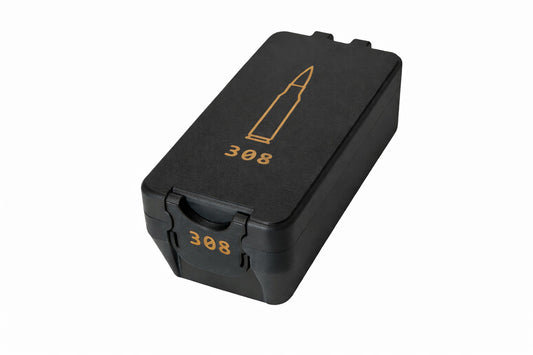 308 Win Ammo Box – 50 Rounds - Snap Close Storage Box | Fully Customizable