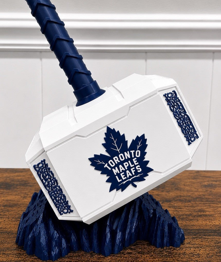 Toronto Maple Leafs 13” Thor Hammer NHL Hockey Fan Gifts Man Cave Office