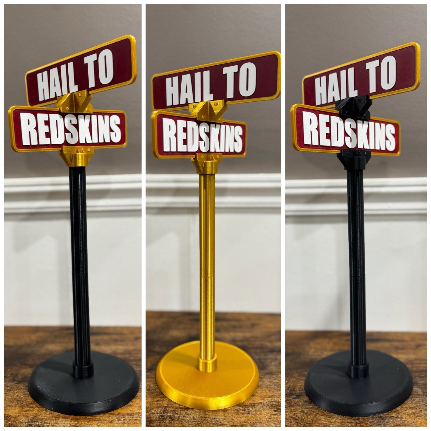 NFL Teams Football Street Signs 15” Man Cave Office Desk Garage decor Gifts