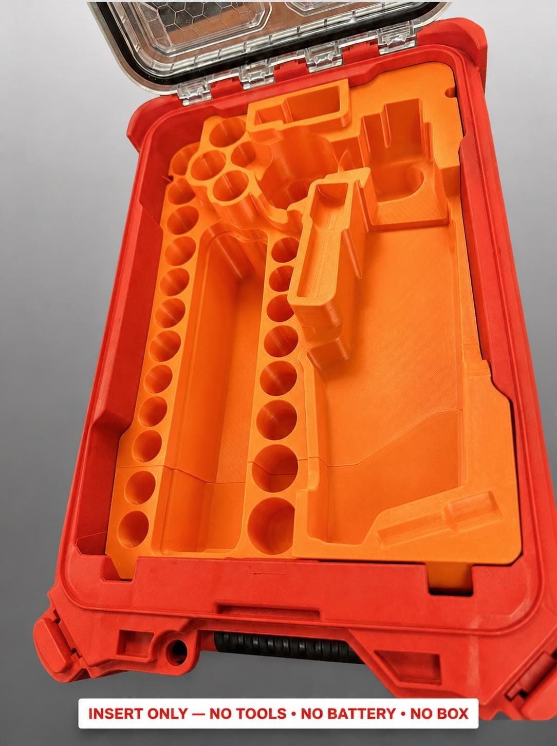 Milwaukee Packout Insert for M12 Fuel 3/8 in. High Speed Ratchet + 43pc Socket