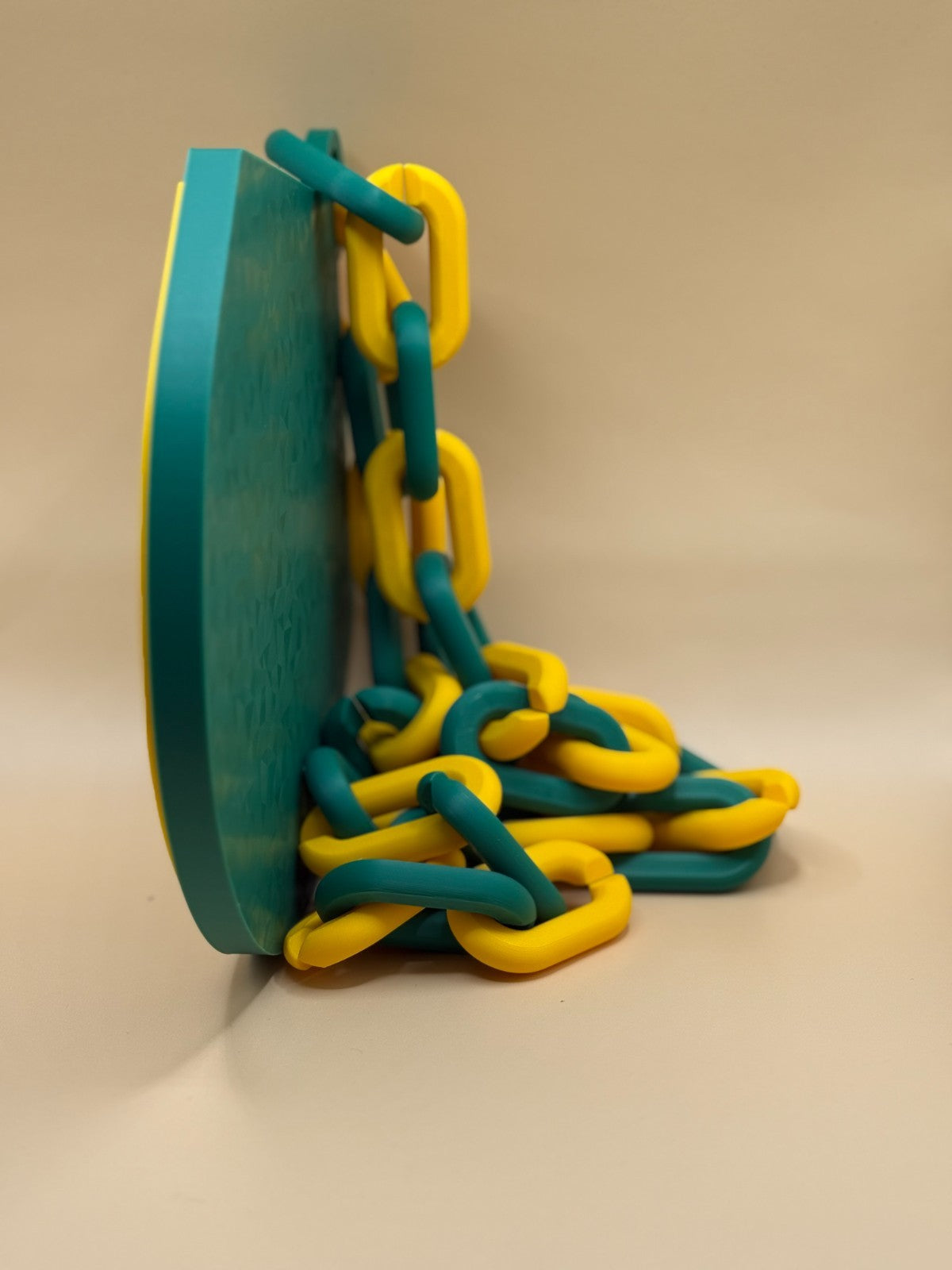 Seattle Storm Oversized Necklace, Hype Chain WNBA Handmade 3D Printed
