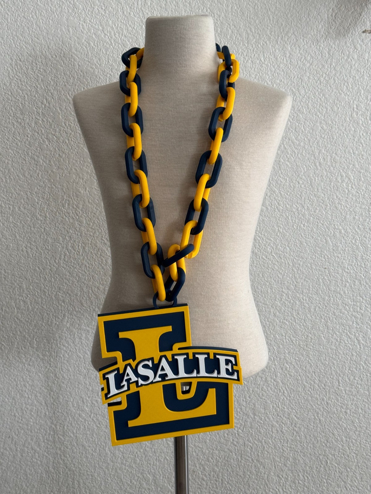 La Salle Explorers Oversized Necklace Hype Chain HandMade 3D Printed