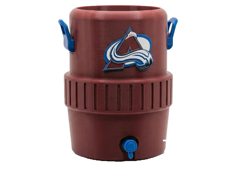 Colorado Avalanche Koozie 3D Printed 12 Oz Cans