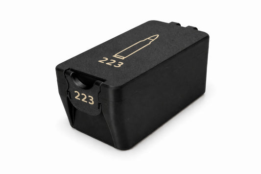 223 Rem Ammo Box - 50 Rounds - Snap Close Storage Box | Fully Customizable