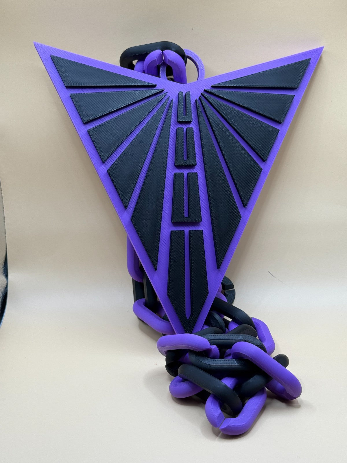 Golden State Valkyries Oversized Necklace, Hype Chain WNBA HandMade 3D Printed