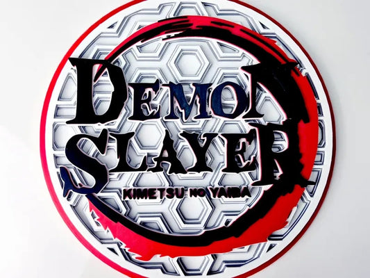 Demon Slayer Wall Art Or Display 3D printed Dimensional Mosaic