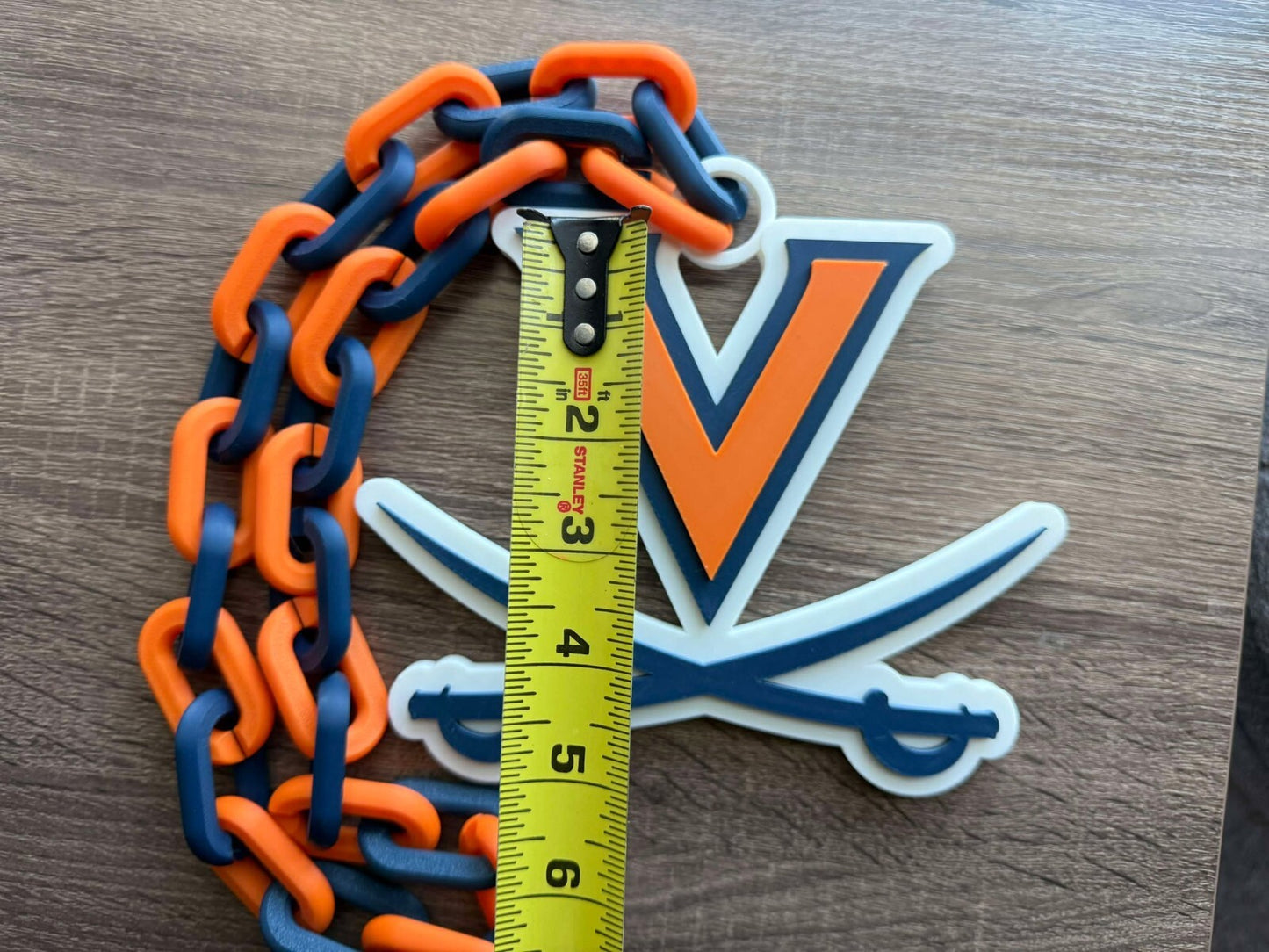 Virginia Cavaliers Oversized Necklace, Pendant