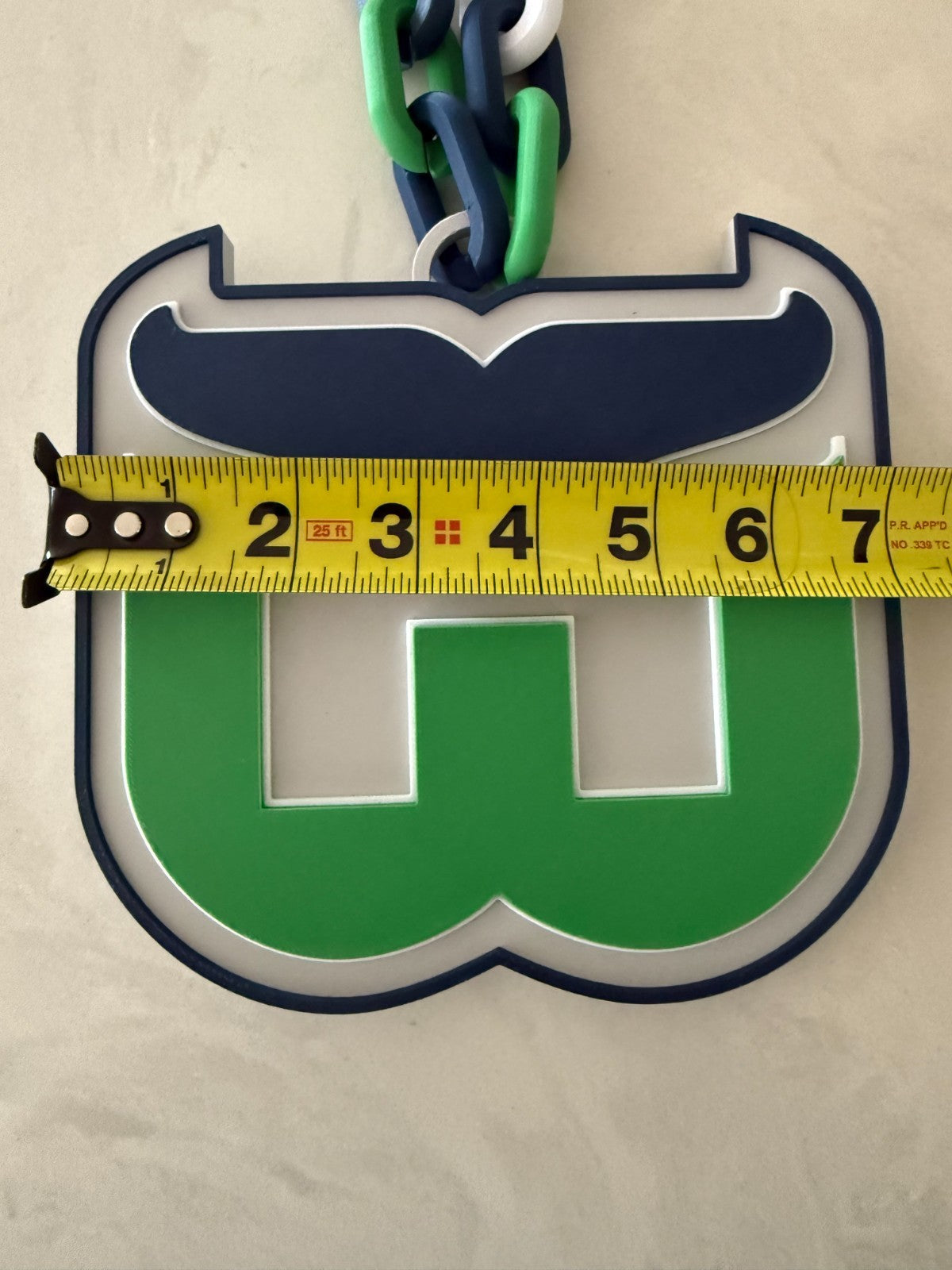 Hartford Whalers Oversized Necklace, Hype Chain