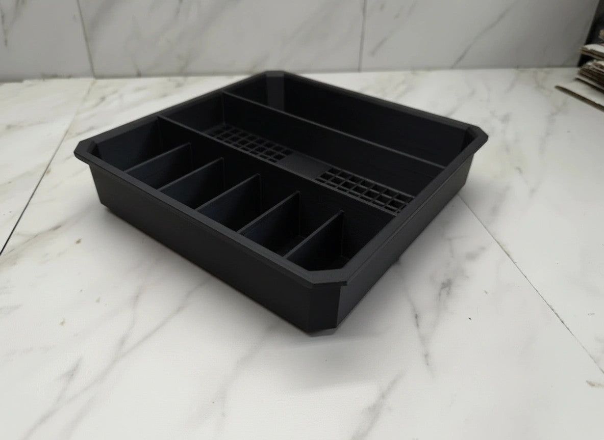 Milwaukee PACKOUT Low Profile Storage Bin Organizer Insert (Insert Only) BLACK