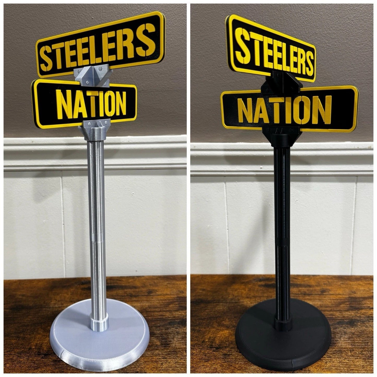 NFL Teams Football Street Signs 15” Man Cave Office Desk Garage decor Gifts