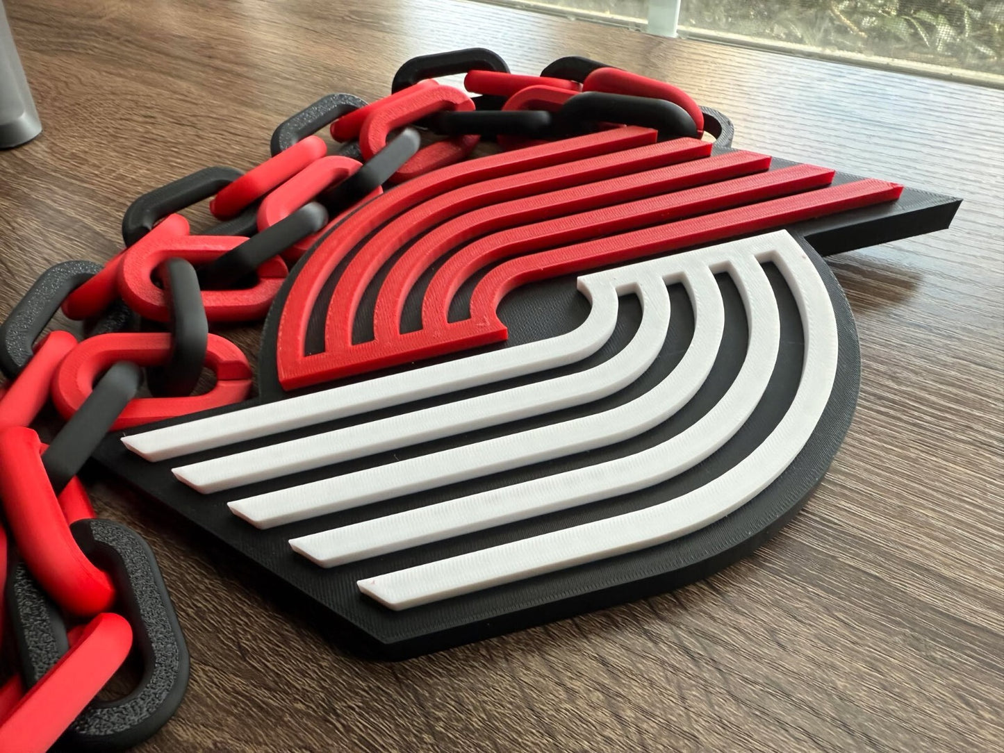 Portland Trail Blazers Oversized Necklace, Pendant
