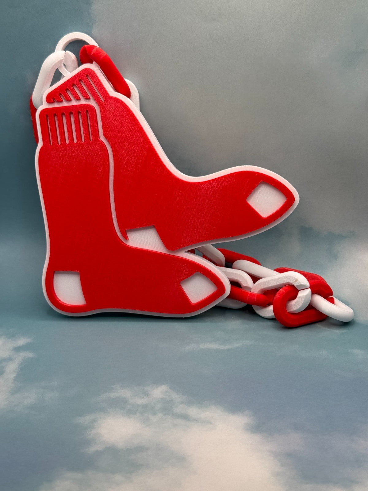Boston Red Sox Oversized Necklace, Hype Chain"Wait til next year."