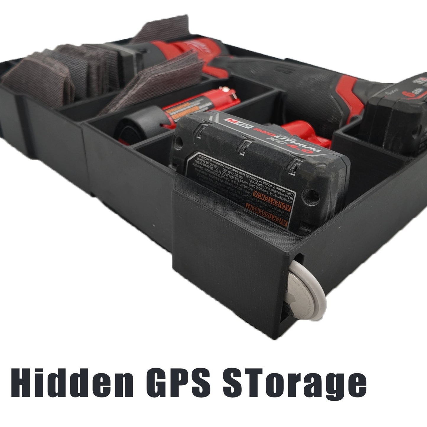 M12 Detail Sander Organizer for Milwaukee Compact Packout (Insert Only)