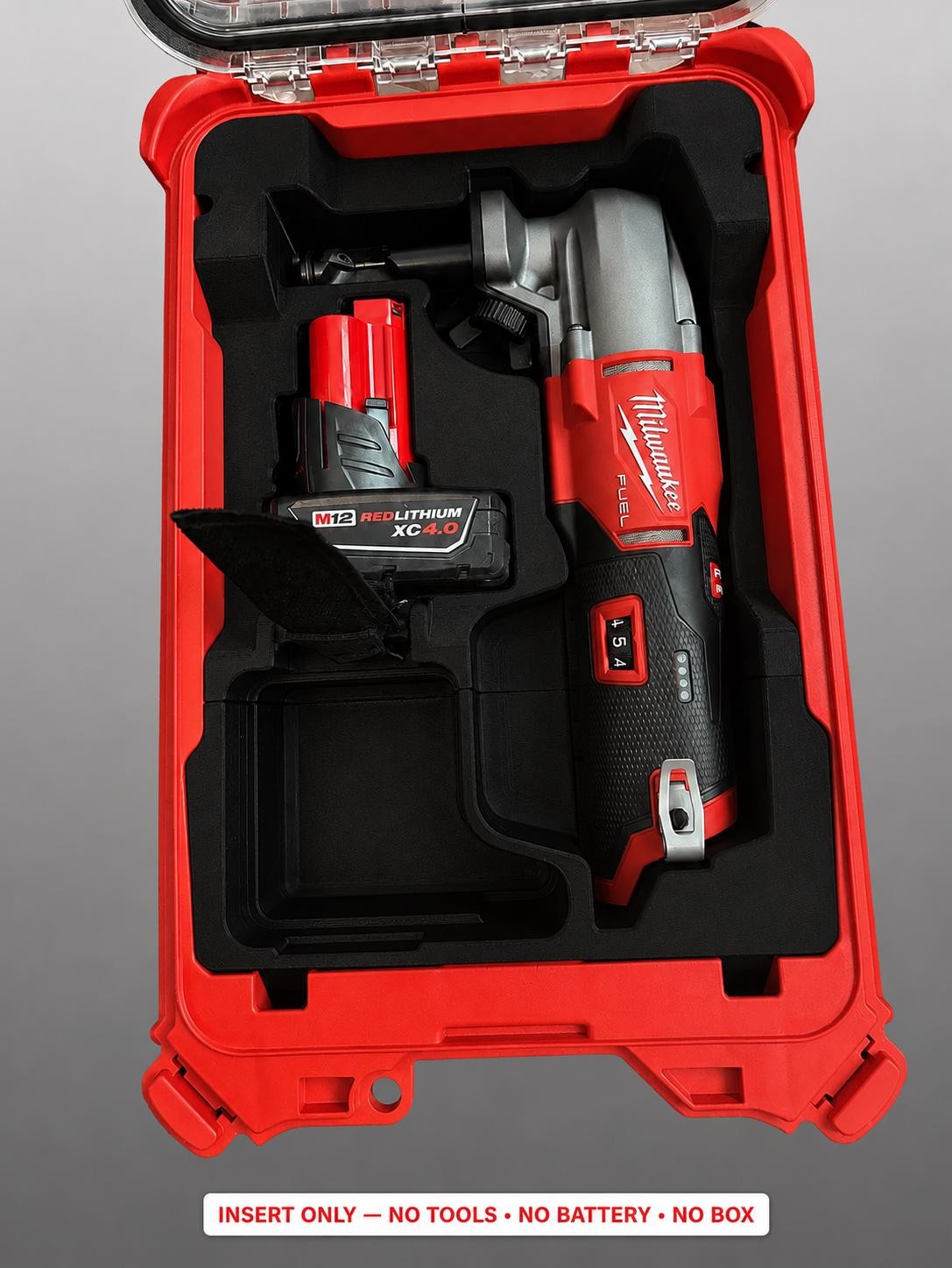 Milwaukee Packout Insert for M12 Fuel 16-Gauge Variable Speed Nibbler