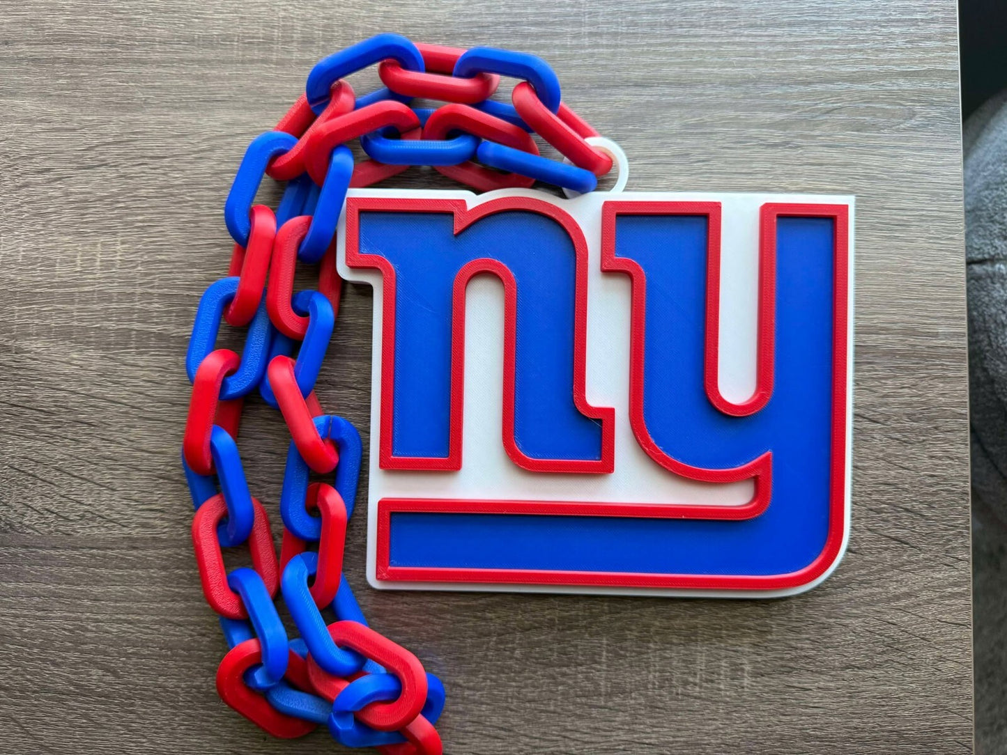 New York Giants Oversized Necklace, Pendant