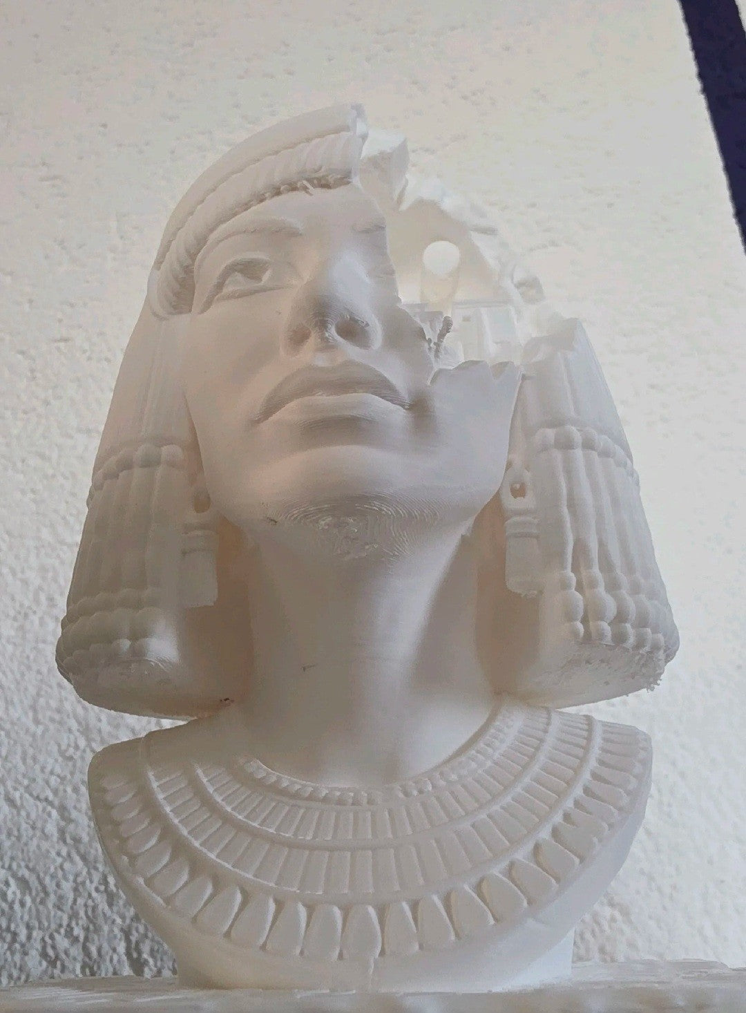 Egyptian Woman Bust 3D Printed