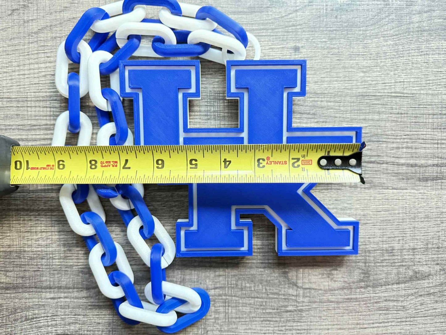 Kentucky Wildcats Logo Oversized Necklace, Hype Chain [Made To Order]