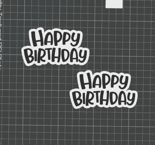 Happy Birthday Themed Mjolnir Thor's Hammer