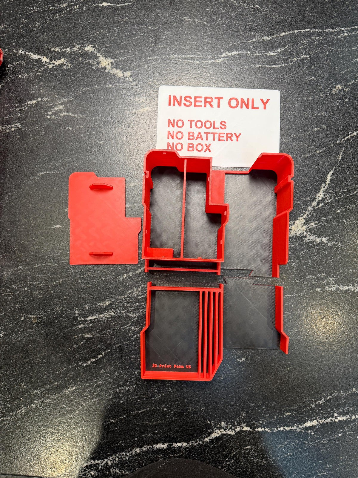 Milwaukee Compatable M18 Oscillating Multitool Packout Insert Tray