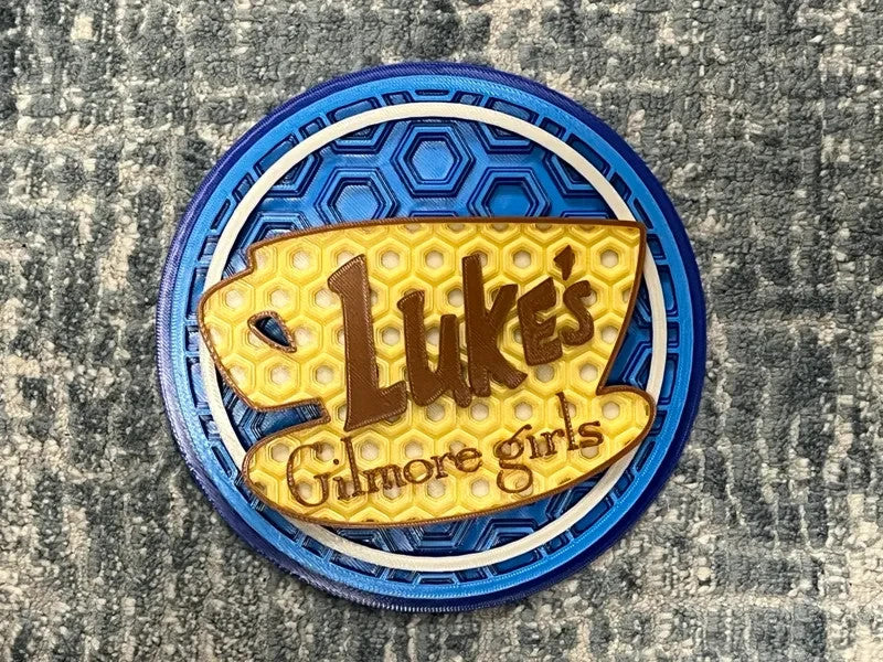 Gilmore Girls Wall Art Or Display 3D printed Dimensional Mosaic