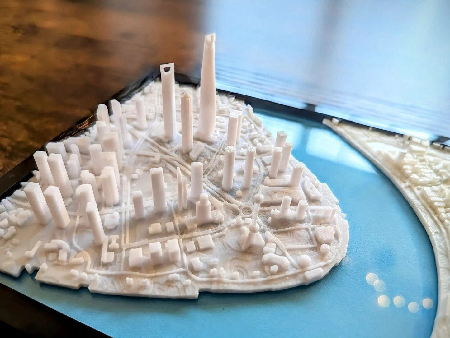 Shanghai China 3D City Map