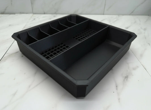 Milwaukee PACKOUT Low Profile Storage Bin Organizer Insert (Insert Only) BLACK
