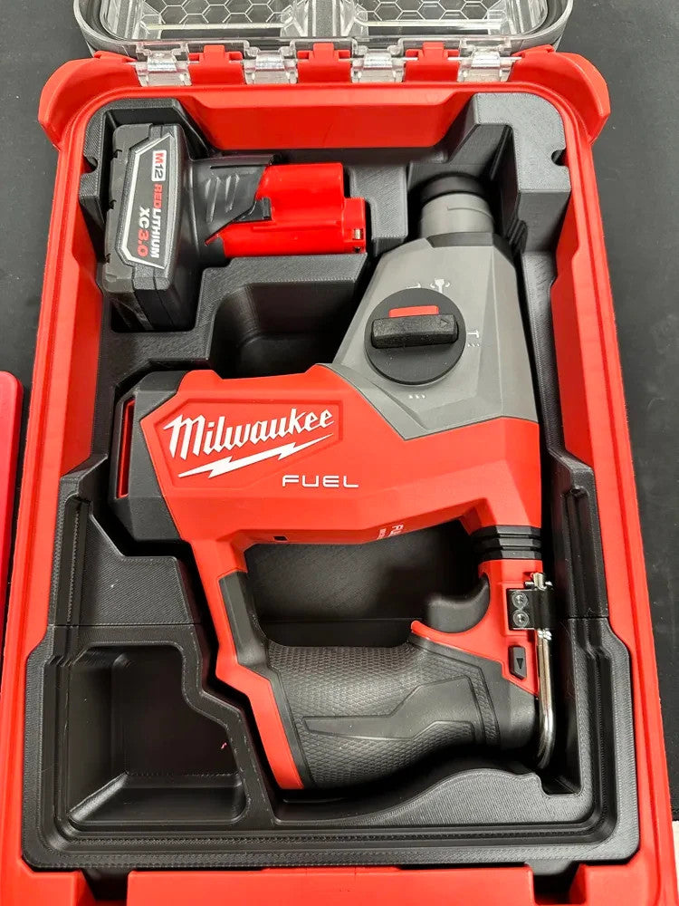 Milwaukee M12 FUEL 5/8 in SDS-Plus Rotary Hammer Drill PACKOUT Insert Only