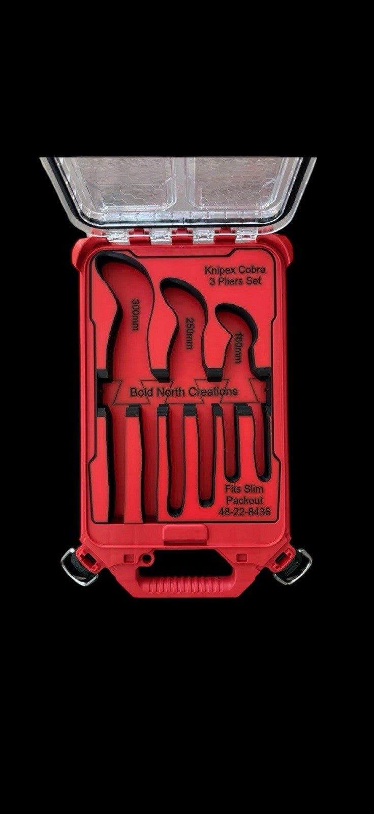 Milwaukee Packout Slim Knipex Cobra Insert
