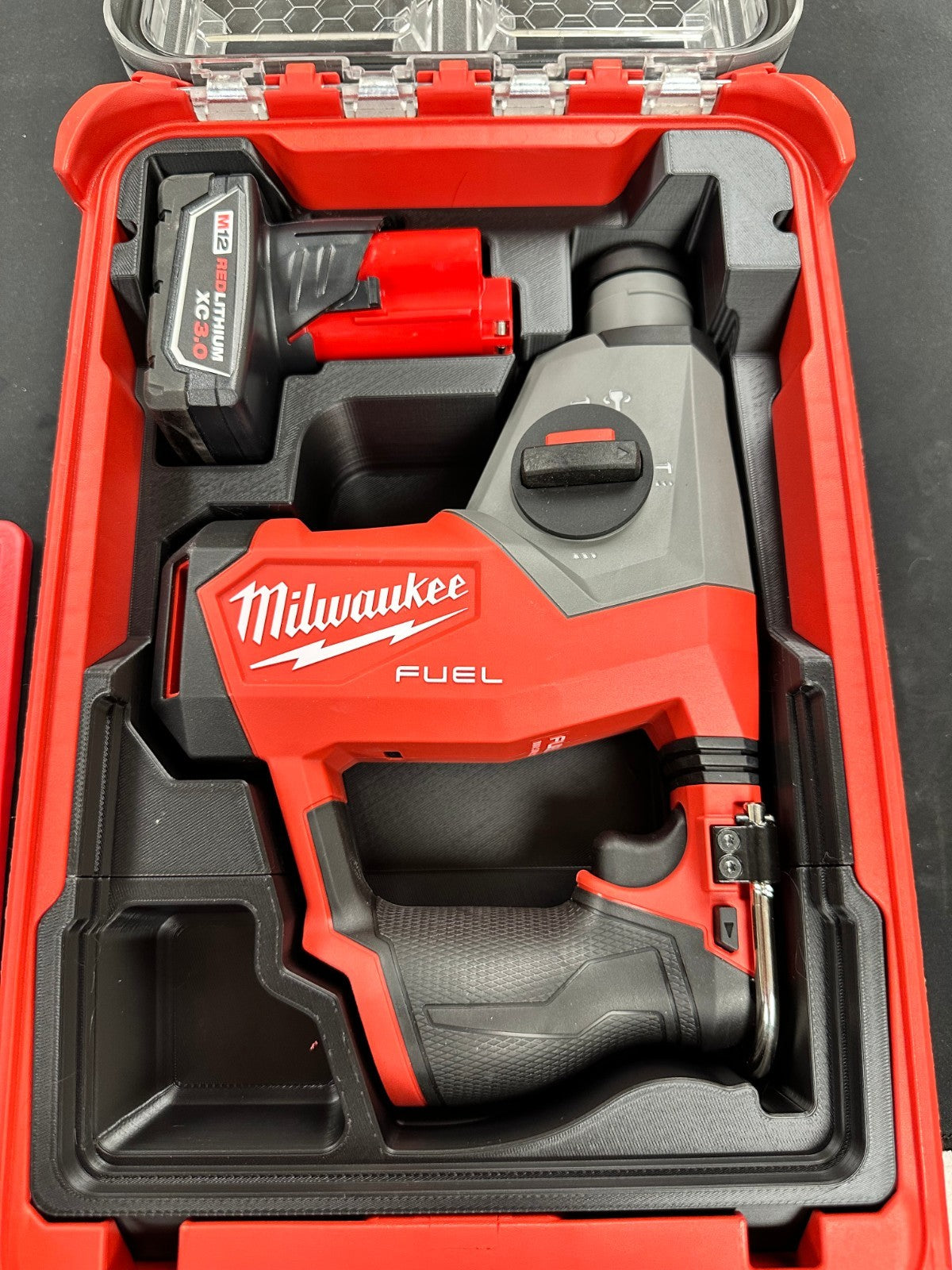 Fits Milwaukee M12 2508-20 Rotary Hammer PACKOUT Organizer Insert (Insert Only)