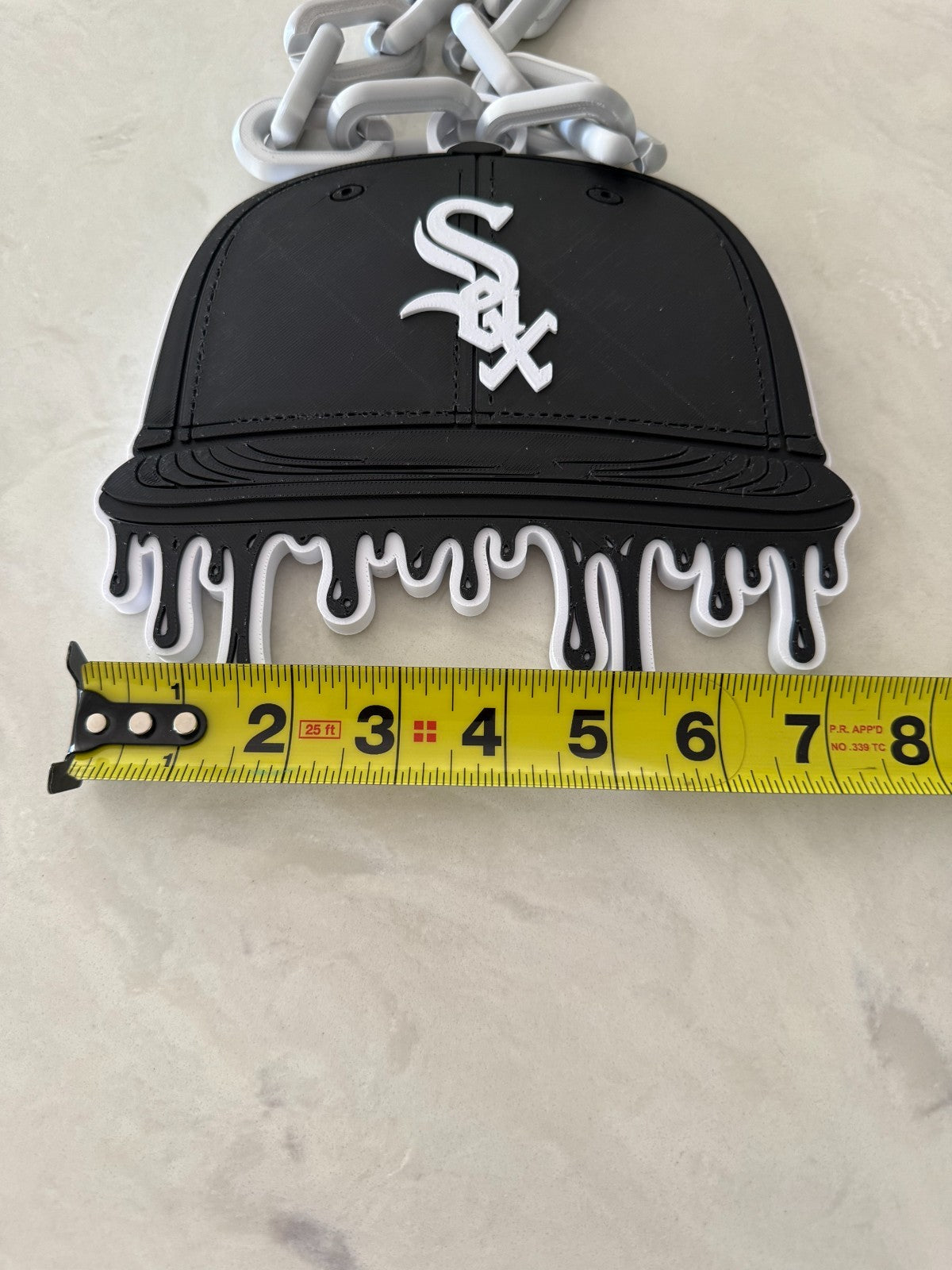 Chicago White Sox Drip Oversized Baseball Cap Hype Chain “South Siders, Gift MLB