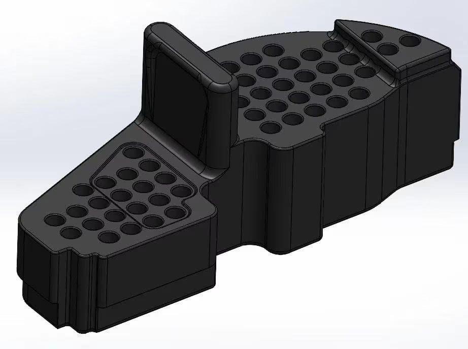 3D Printed Packout Insert For M18 Fuel Compact Router 2723-20 Custom ABS Organiz