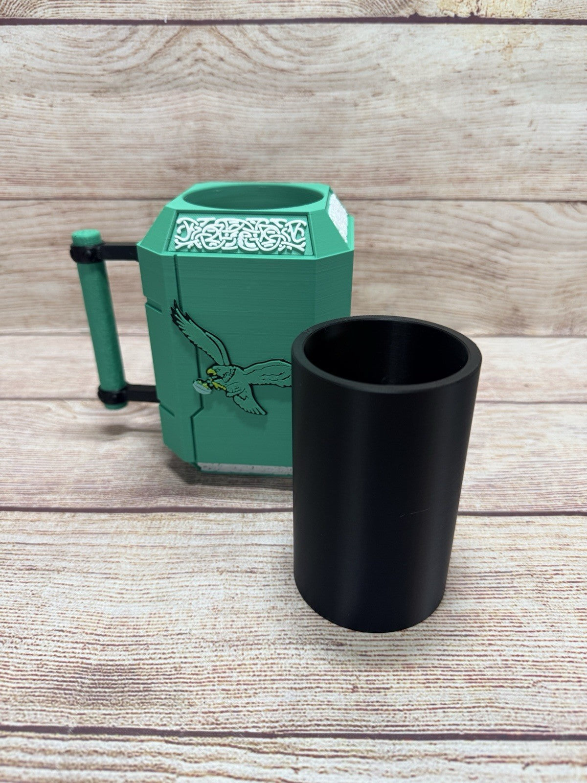 Philadelphia Eagles Retro Mjolnir Inspired Drink Koozie Thor’s Hammer 3D printed