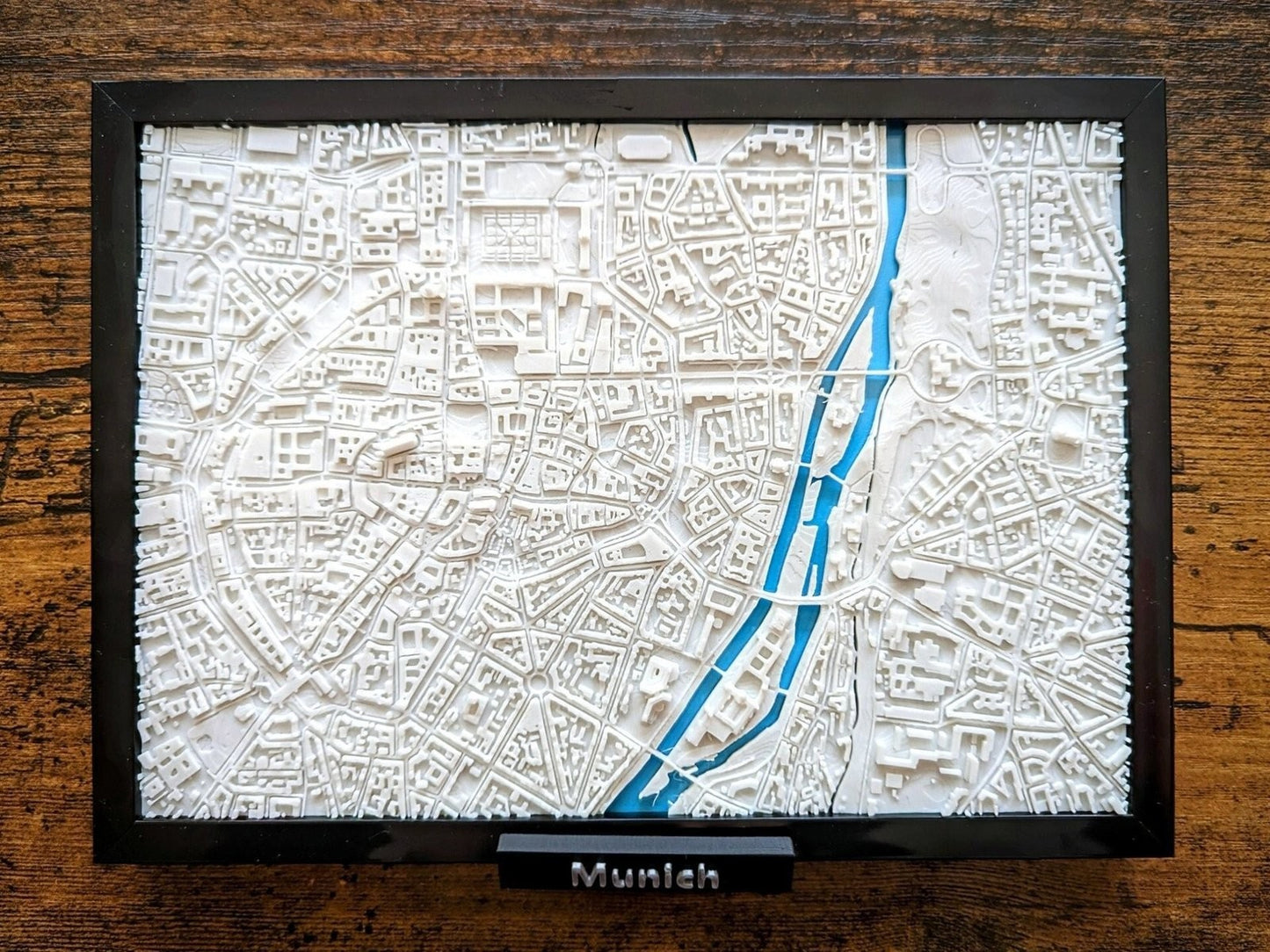 Munich Germany 3D City Map
