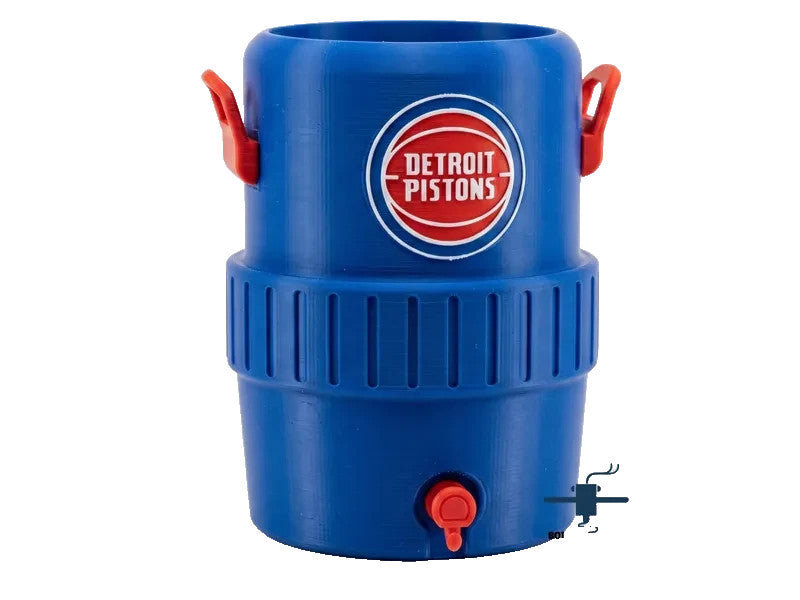 Detroit Pistons Koozie 3D Printed 12 Oz Cans
